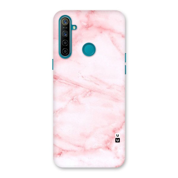Pink Marble Print Back Case for Realme 5i