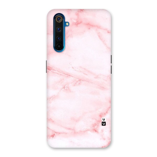 Pink Marble Print Back Case for Realme 6 Pro