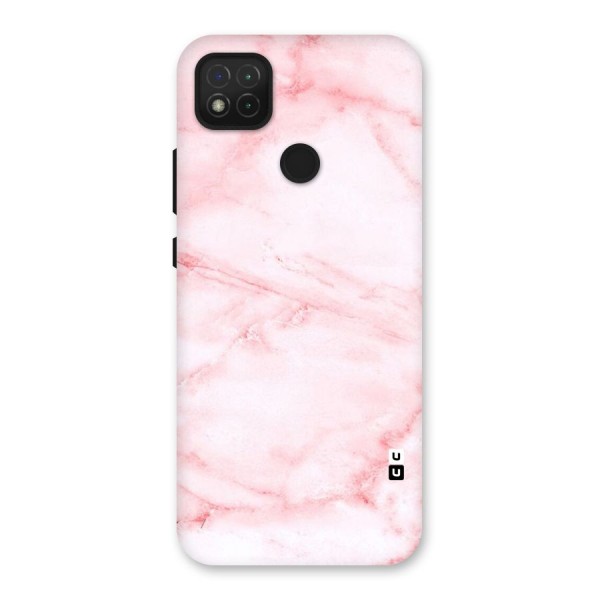 Pink Marble Print Back Case for Redmi 9C