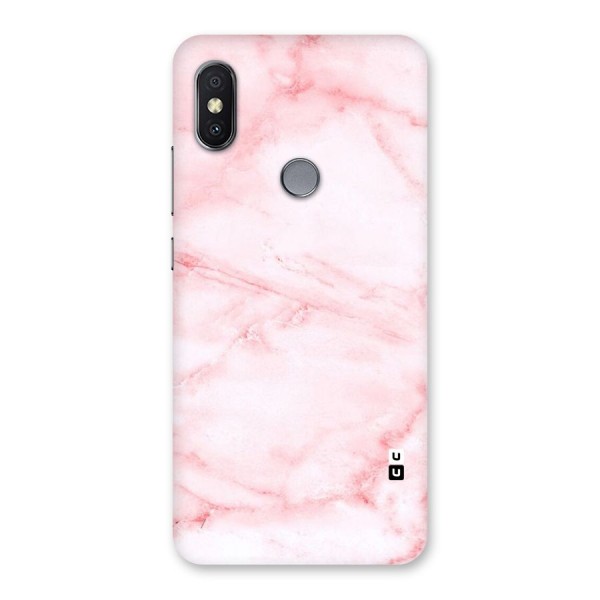 Pink Marble Print Back Case for Redmi Y2