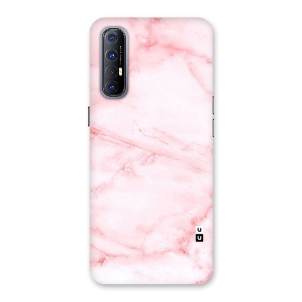 Pink Marble Print Back Case for Reno3 Pro