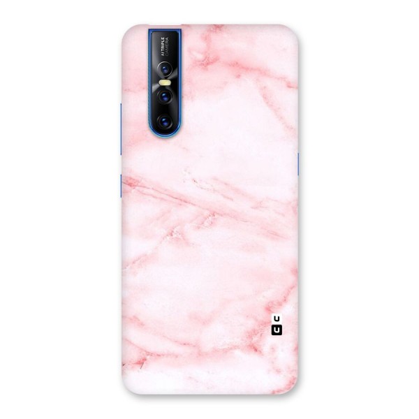 Pink Marble Print Back Case for Vivo V15 Pro