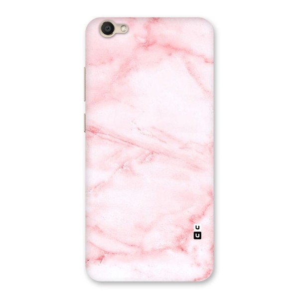 Pink Marble Print Back Case for Vivo Y67