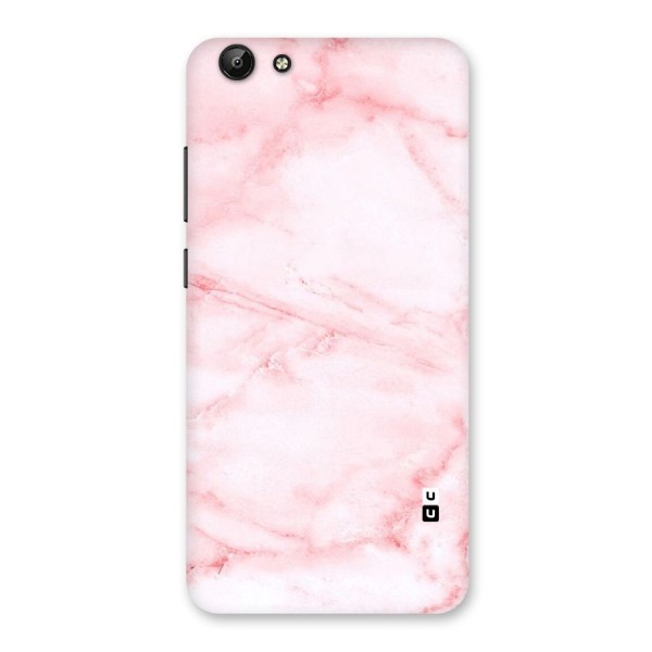 Pink Marble Print Back Case for Vivo Y69