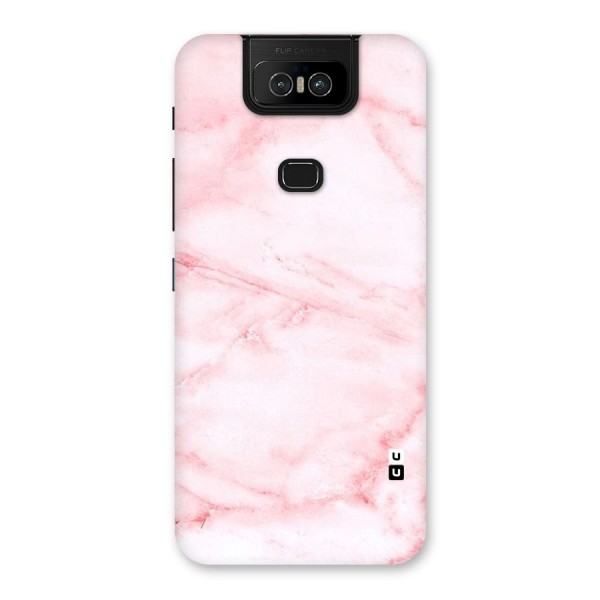 Pink Marble Print Back Case for Zenfone 6z