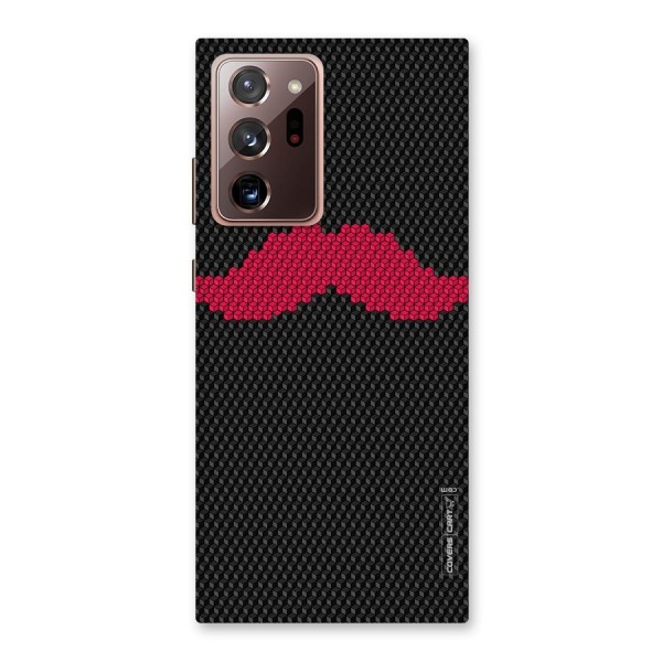 Pink Moustache Back Case for Galaxy Note 20 Ultra