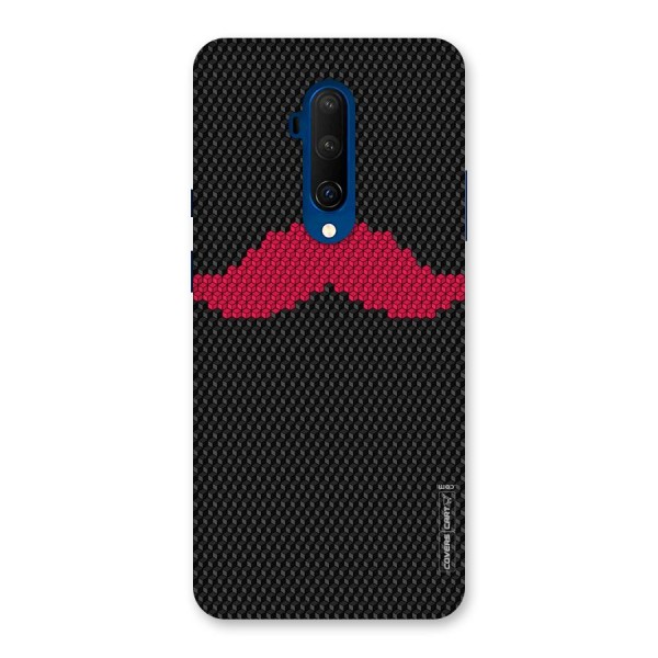 Pink Moustache Back Case for OnePlus 7T Pro