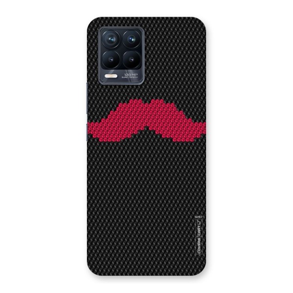 Pink Moustache Back Case for Realme 8 Pro