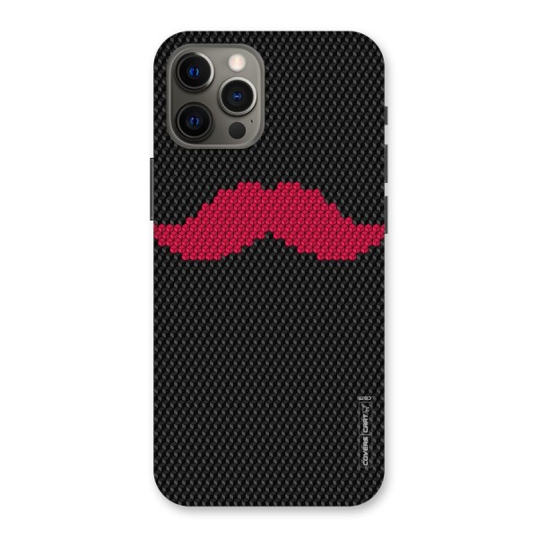 Pink Moustache Back Case for iPhone 12 Pro Max