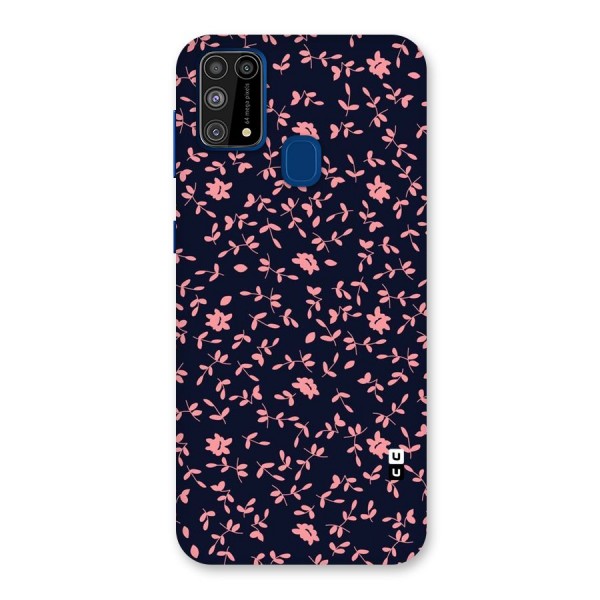 Pink Plant Design Back Case for Galaxy F41