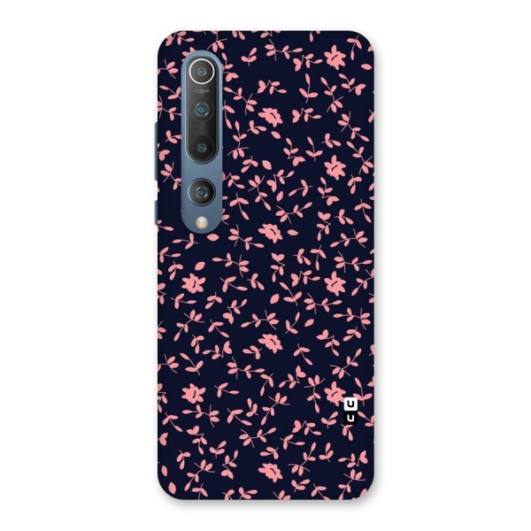 Pink Plant Design Back Case for Mi 10