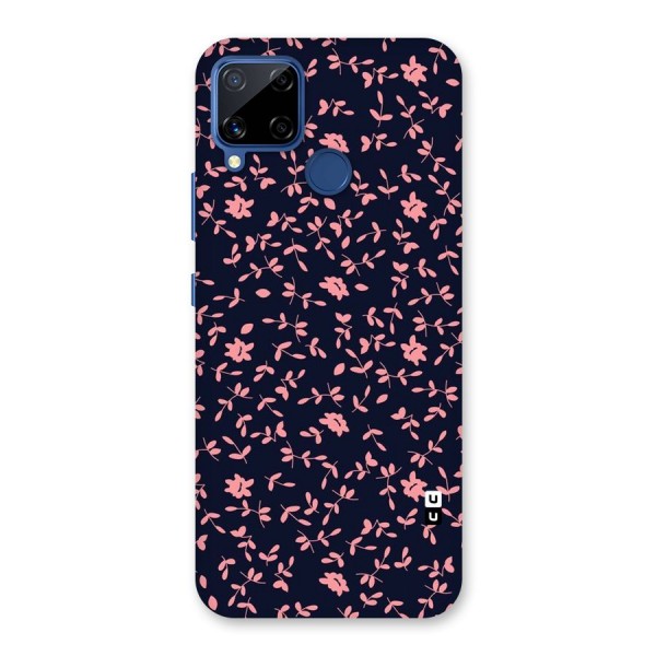 Pink Plant Design Back Case for Realme Narzo 30A