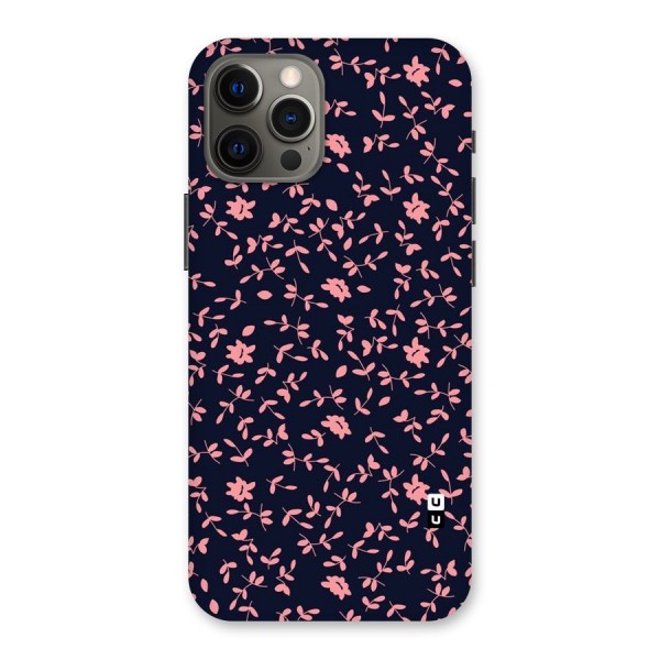 Pink Plant Design Back Case for iPhone 12 Pro Max