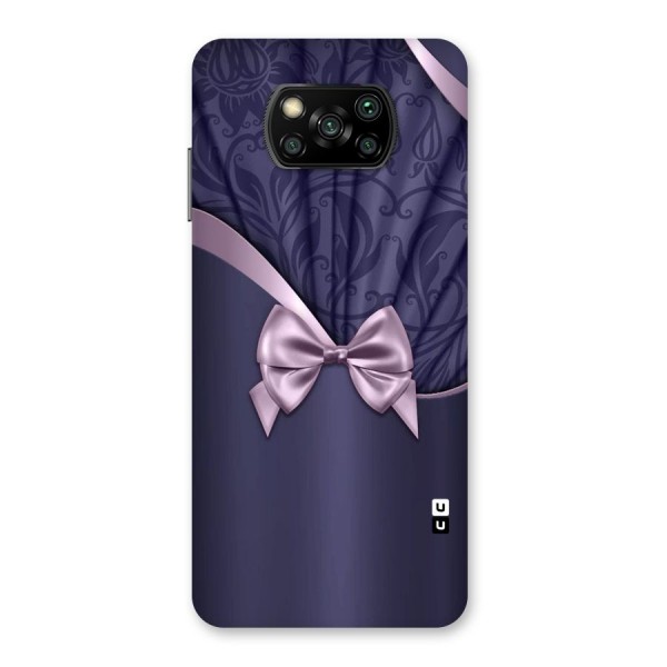 Pink Ribbon Back Case for Poco X3