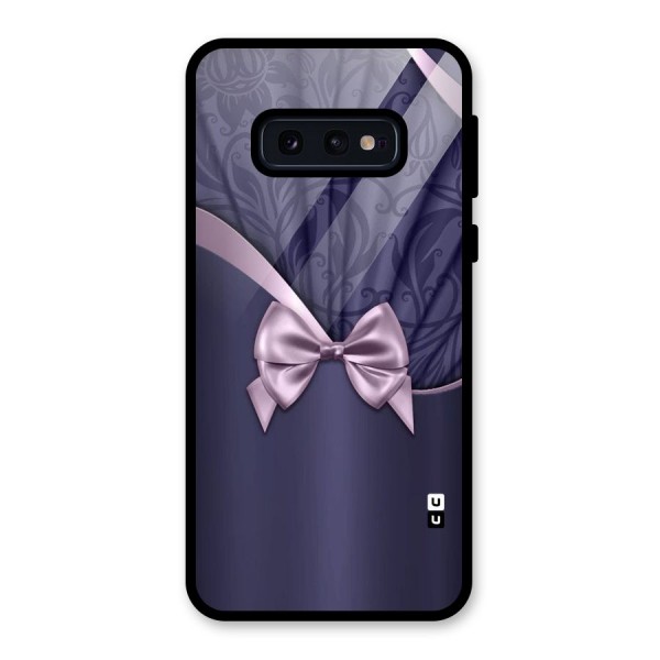Pink Ribbon Glass Back Case for Galaxy S10e