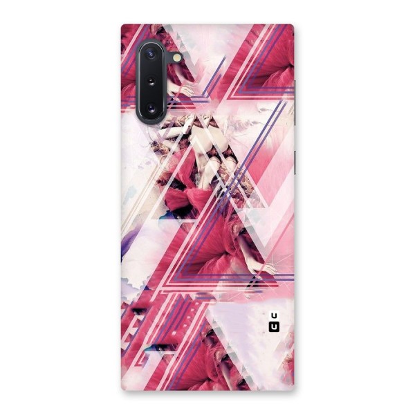 Pink Rose Abstract Back Case for Galaxy Note 10