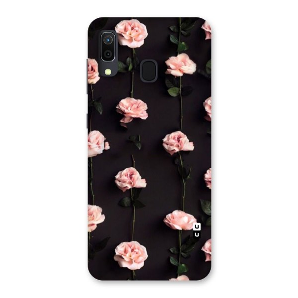 Pink Roses Back Case for Galaxy A30