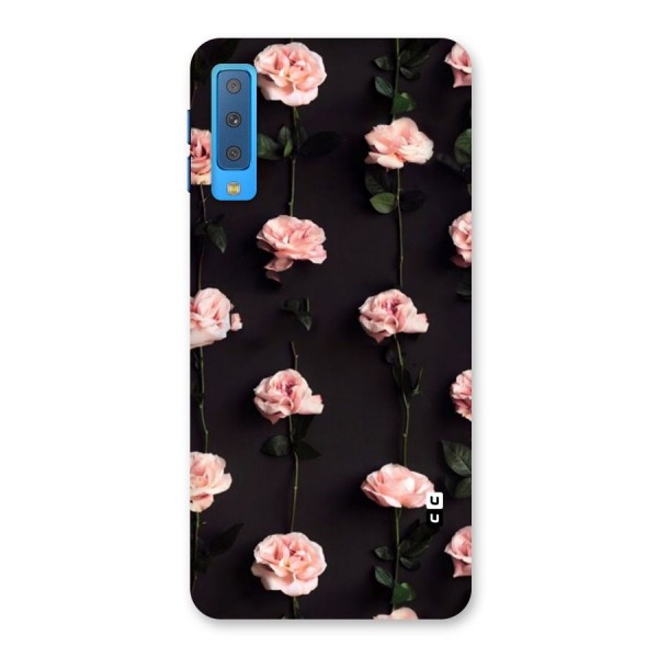 Pink Roses Back Case for Galaxy A7 (2018)