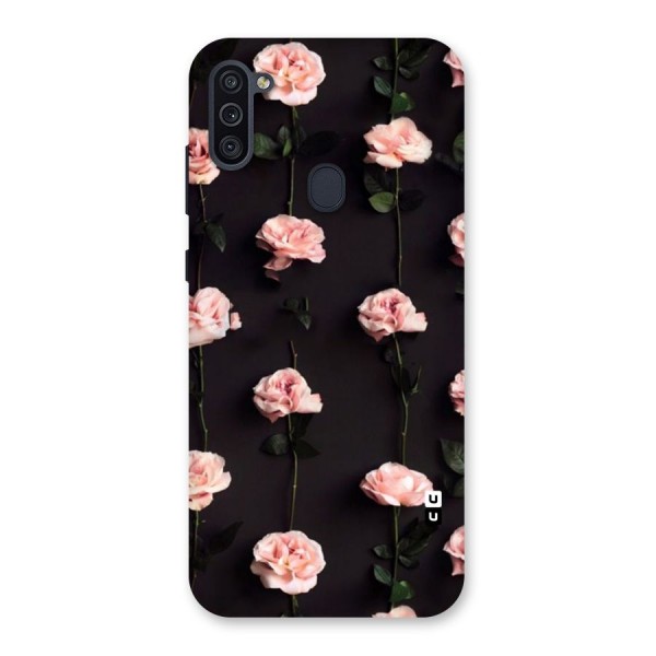 Pink Roses Back Case for Galaxy M11