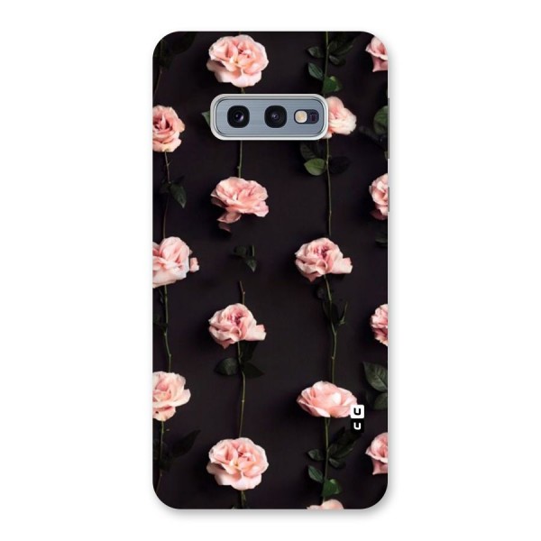 Pink Roses Back Case for Galaxy S10e
