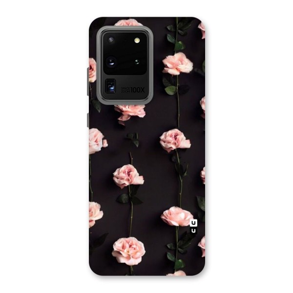 Pink Roses Back Case for Galaxy S20 Ultra