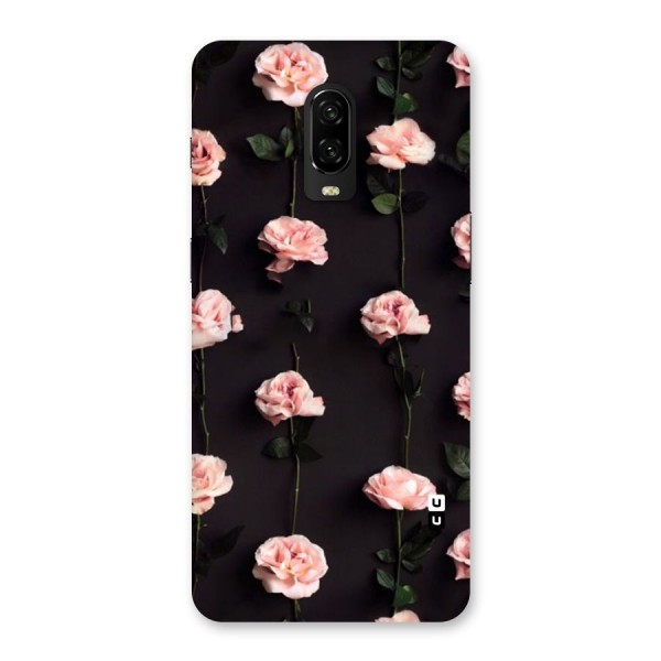 Pink Roses Back Case for OnePlus 6T