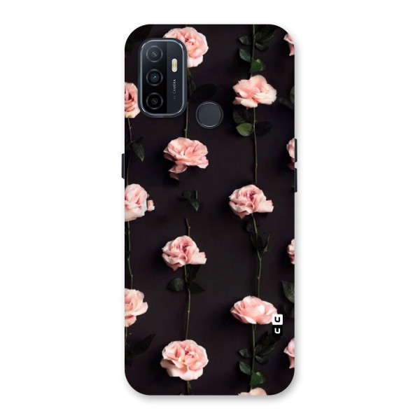 Pink Roses Back Case for Oppo A53