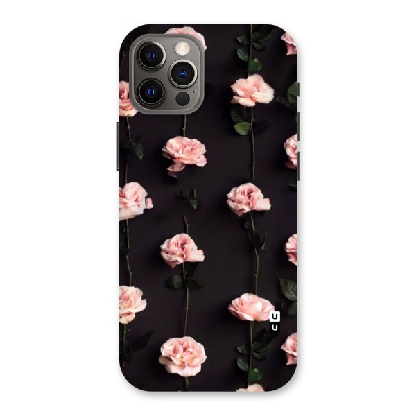 Pink Roses Back Case for iPhone 12 Pro