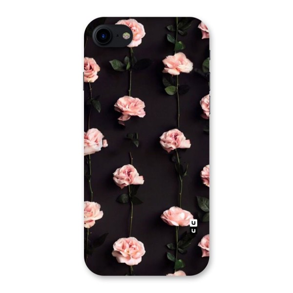 Pink Roses Back Case for iPhone SE 2020