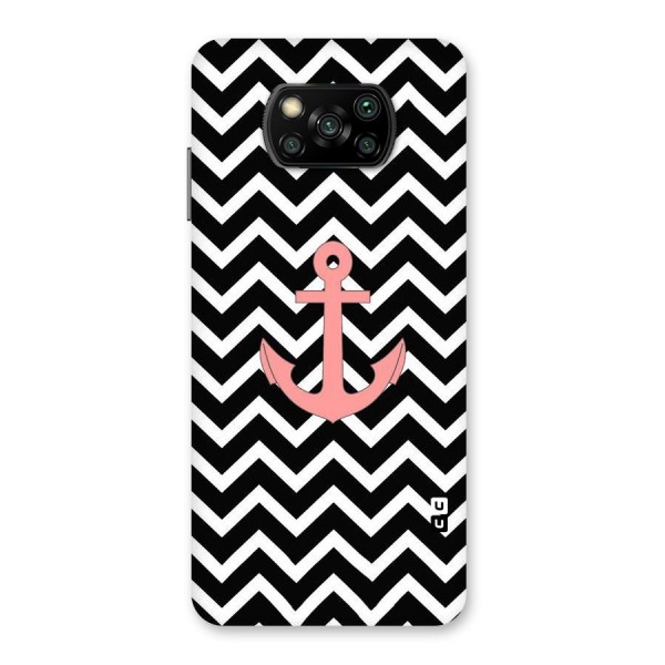 Pink Sailor Back Case for Poco X3