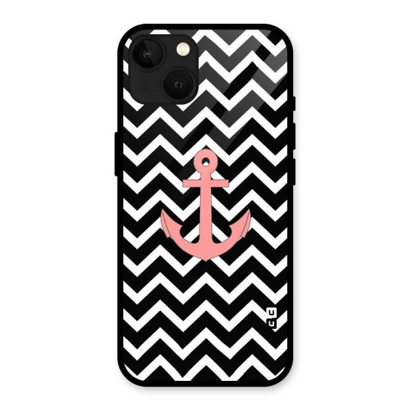 Pink Sailor Glass Back Case for iPhone 13