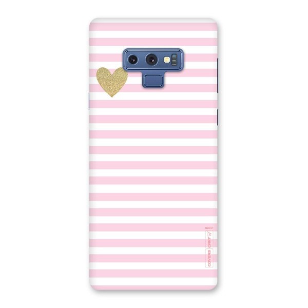 Pink Stripes Back Case for Galaxy Note 9