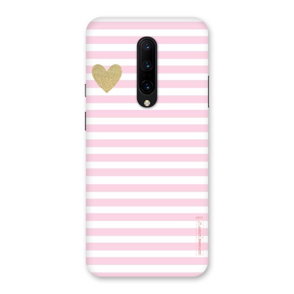 Pink Stripes Back Case for OnePlus 7 Pro