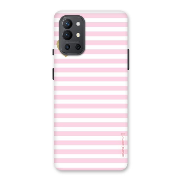 Pink Stripes Back Case for OnePlus 9R
