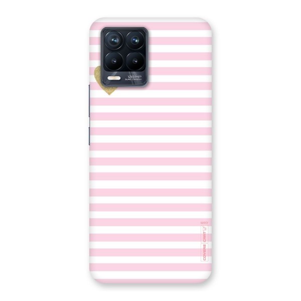 Pink Stripes Back Case for Realme 8 Pro