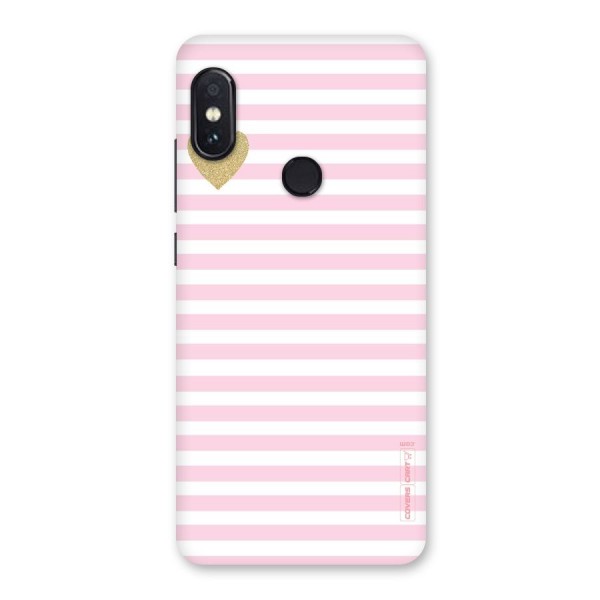 Pink Stripes Back Case for Redmi Note 5 Pro