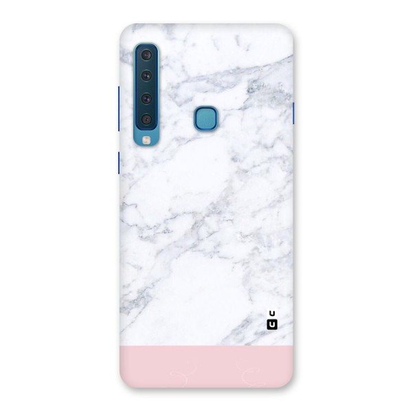 Pink White Merge Marble Back Case for Galaxy A9 (2018)