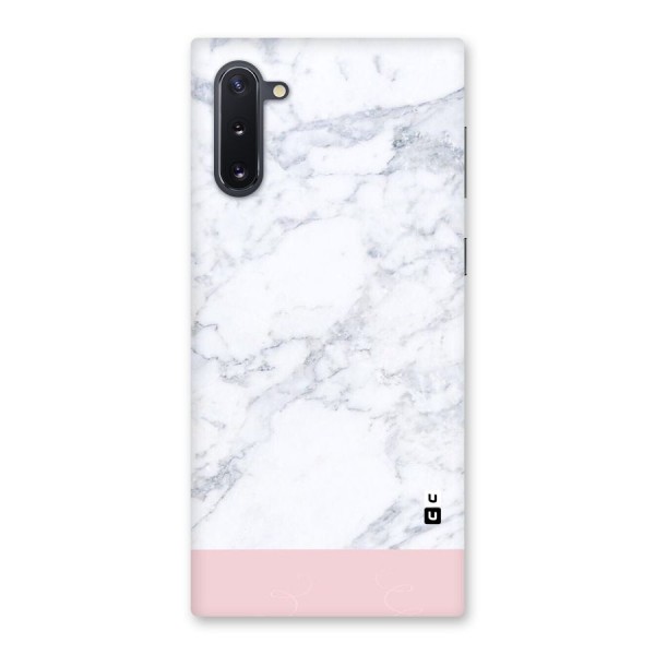 Pink White Merge Marble Back Case for Galaxy Note 10
