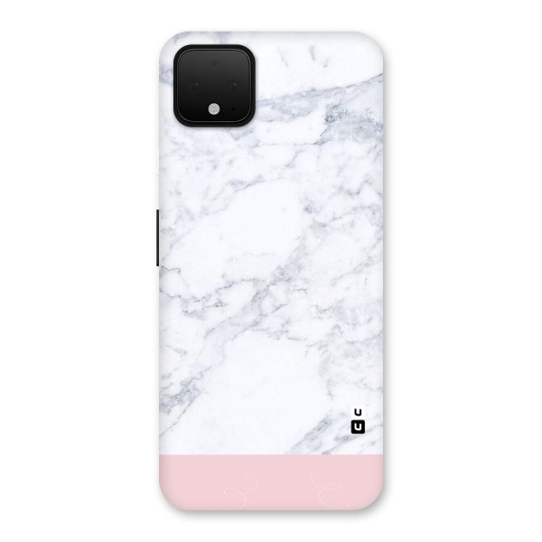 Pink White Merge Marble Back Case for Google Pixel 4 XL