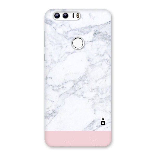 Pink White Merge Marble Back Case for Honor 8