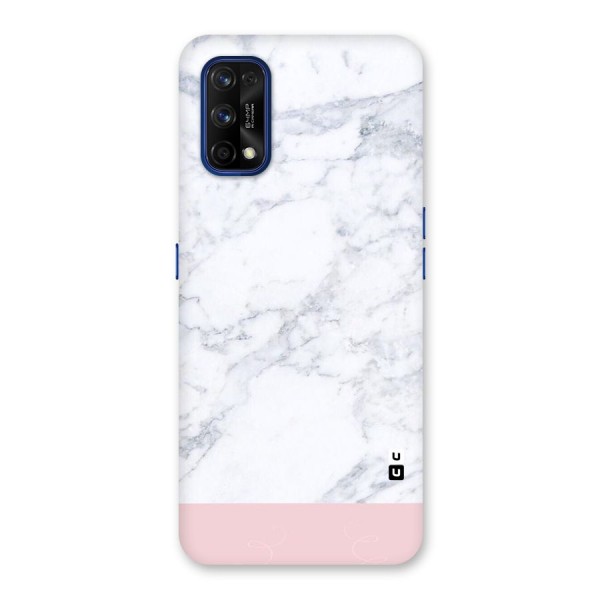 Pink White Merge Marble Back Case for Realme 7 Pro