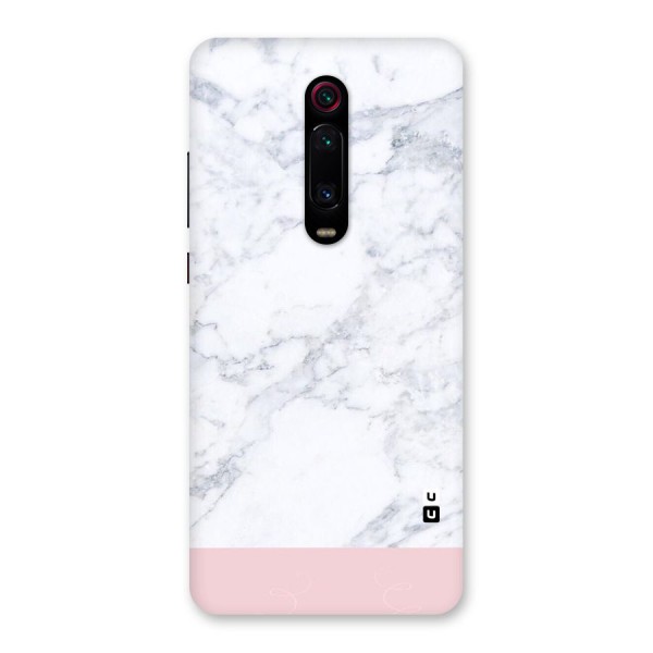 Pink White Merge Marble Back Case for Redmi K20 Pro