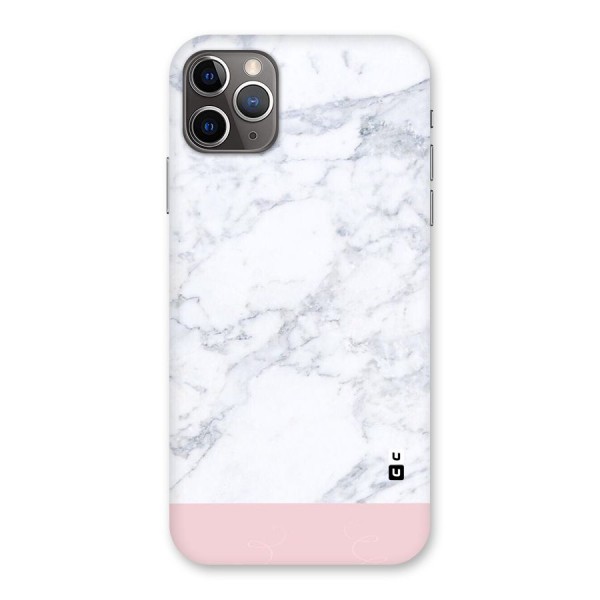 Pink White Merge Marble Back Case for iPhone 11 Pro Max