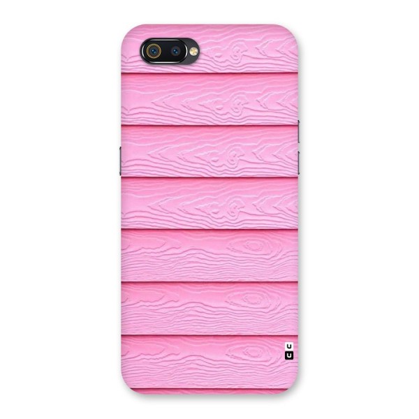 Pink Wood Back Case for Realme C2