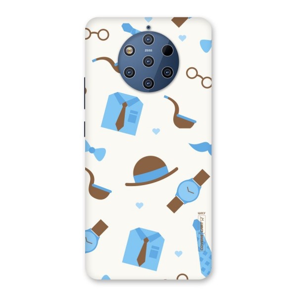 Pipe Hat Watch Pattern Back Case for Nokia 9 PureView