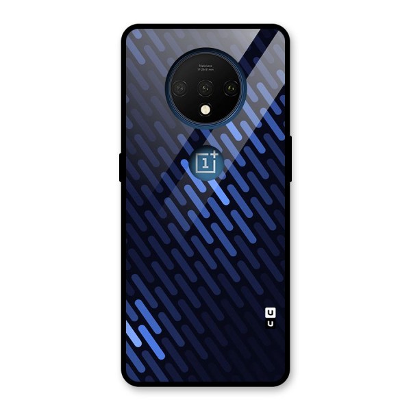 Pipe Shades Pattern Printed Glass Back Case for OnePlus 7T