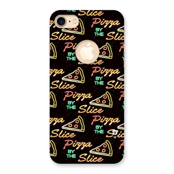 Pizza By Slice Back Case for iPhone 7 Logo Cut