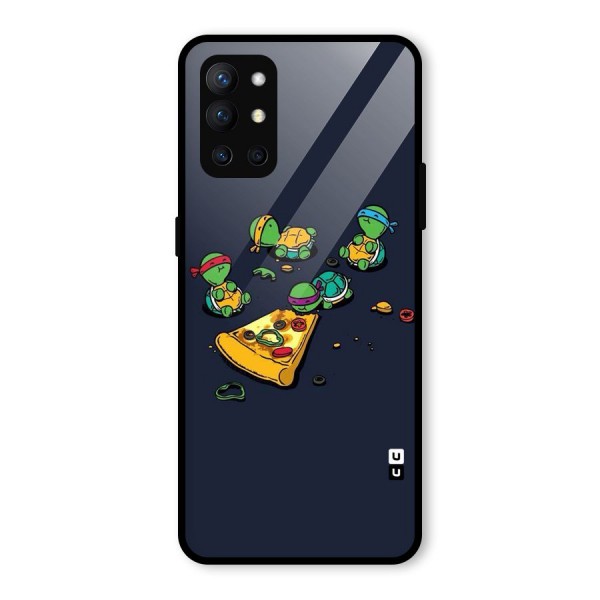 Pizza Overload Glass Back Case for OnePlus 9R