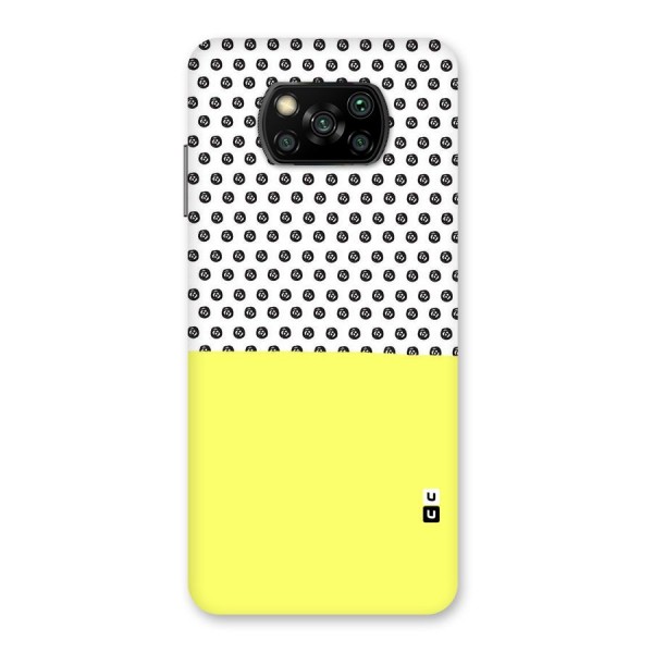 Plain and Pattern Back Case for Poco X3