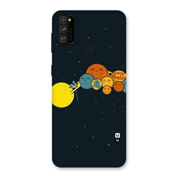 Planet Family Back Case for Galaxy M21
